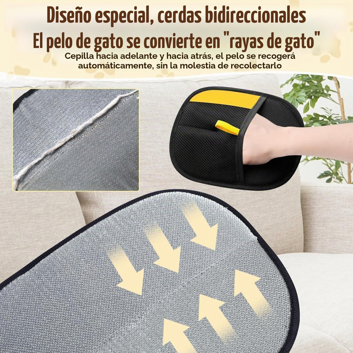 Quita el Pelo de tu Perro Antes de que Acabe en tu Sofá: Cepilla Acariciando