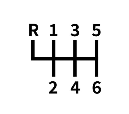 Perilla de cambios deportiva universal