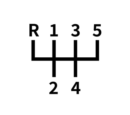 Perilla de cambios deportiva universal